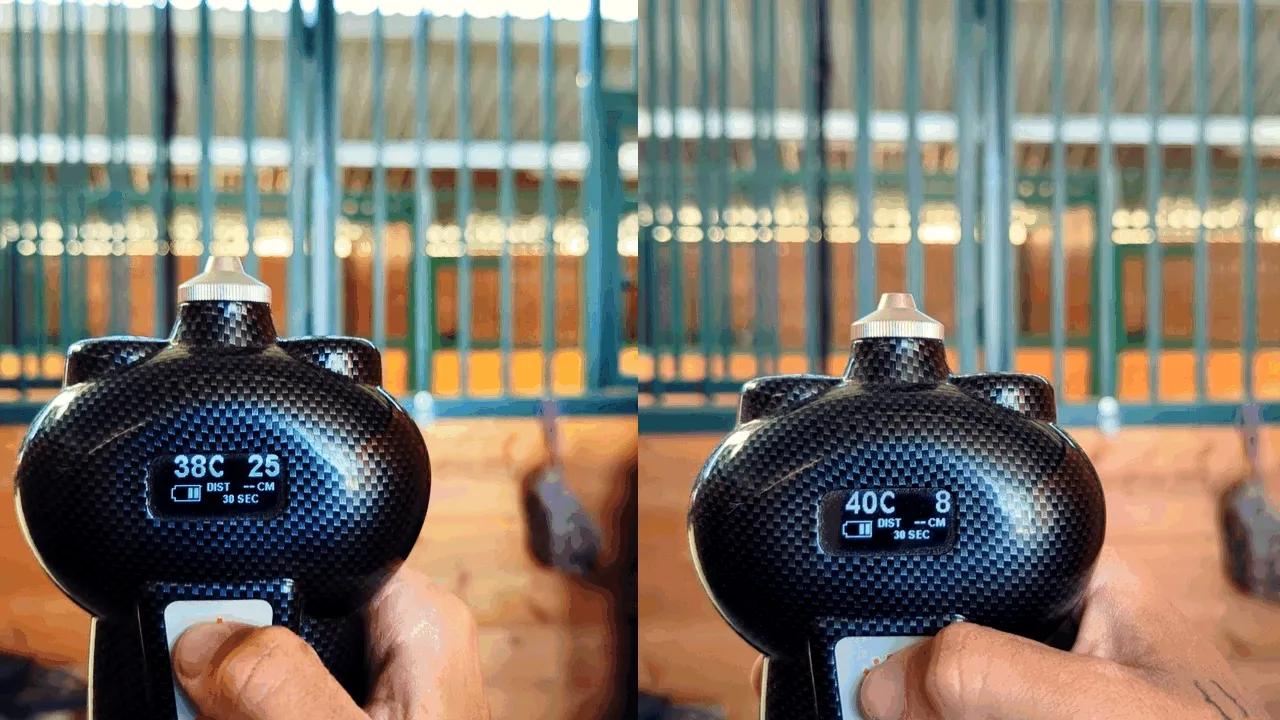 Comparing Discharge from a full vs empty tank